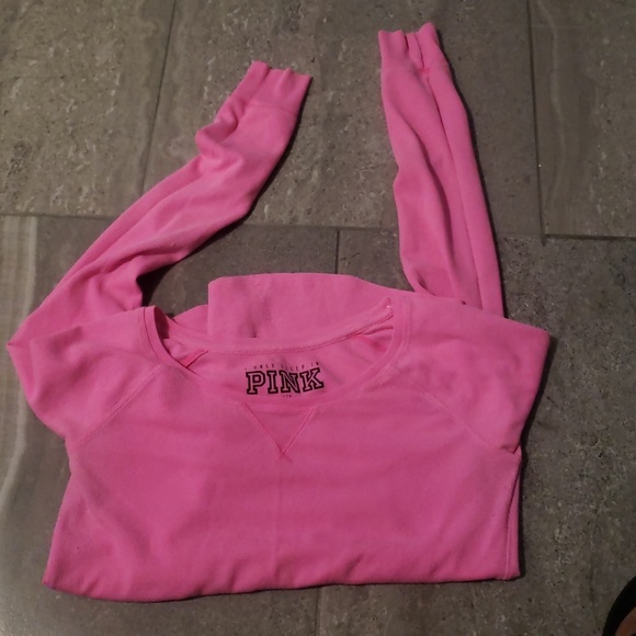 PINK Victoria's Secret Tops - Pink long John shirt